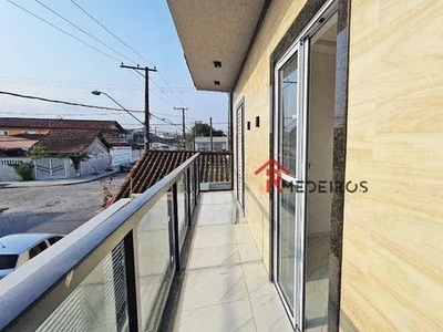 Casa com 2 dormitórios à venda, 61 m² por R$ 280.000,00 - Ocian - Praia Grande/SP