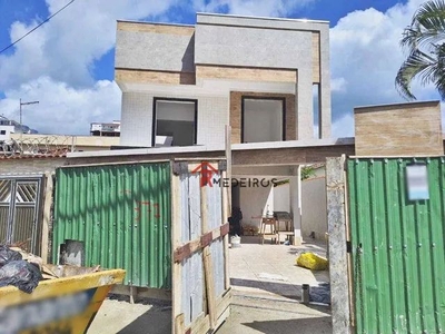 Casa com 2 dormitórios à venda, 61 m² por R$ 280.000,00 - Vila Caiçara - Praia Grande/SP