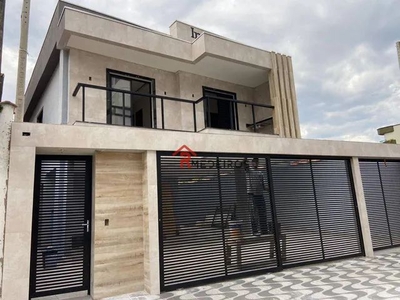 Casa com 2 dormitórios à venda, 62 m² por R$ 300.000,00 - Aviação - Praia Grande/SP