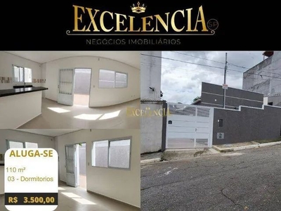 Casa com 3 dormitórios para alugar, 110 m² por R$ 3.500/mês - Jardim Primavera - São Paulo