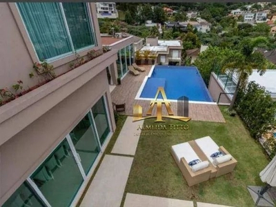 Casa com 5 dormitórios à venda, 740 m² por R$ 8.500.000,00 - Residencial Dez (Alphaville)