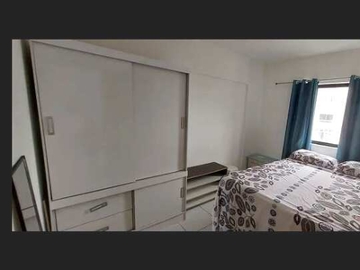 Quarto e sala mobiliado a 50 mts da praia