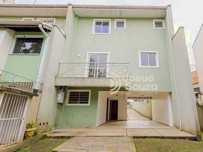 Sobrado com 3 dormitórios para alugar, 193 m² por R$ 3.109,15/mês - Abranches - Curitiba/P