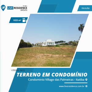 Terreno em Centro, Itatiba/SP de 1033m² à venda por R$ 466.000,00