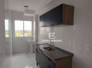 Apartamento com 2 dormitórios para alugar, 48 m² por r$ 1.617,58/mês - jardim bela vista - santa bárbara d'oeste/sp