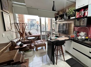 Apartamento em Cidade Monções, São Paulo/SP de 44m² 1 quartos para locação R$ 4.000,00/mes