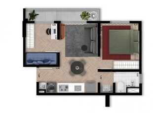 Apartamento em Sumarezinho, São Paulo/SP de 27m² 1 quartos à venda por R$ 437.355,00
