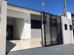 Ótima casa com 2 quartos e 1 banheiro -jardim nova independência i -sarandi - pr,