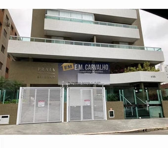 Apartamento à venda no Canto do Forte, 2 dormitórios, 1 suíte, sacada Gourmet vista livre,