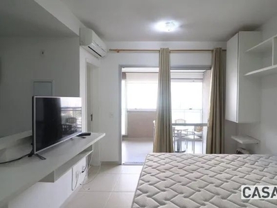 Apartamento com 1 dormitório para alugar, 34 m² por R$ 3.431,00/mês - Campo Belo - São Pau