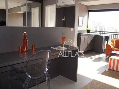 Apartamento com 1 dormitório para alugar, 35 m² por R$ 3.962,08/mês - Campo Belo - São Pau