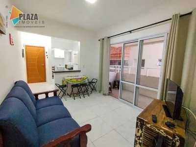 Apartamento com 1 dormitório para alugar, 48 m² por R$ 1.700,00/mês - Vila Guilhermina - P