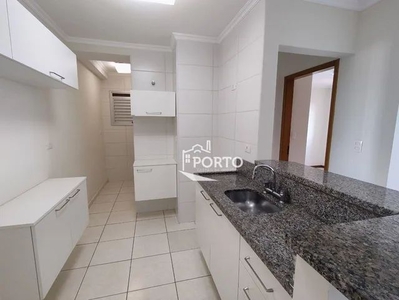 Apartamento com 1 dormitório para alugar, 48 m² - São Dimas - Piracicaba/SP