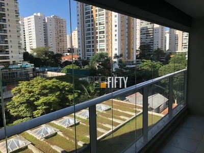 Apartamento com 1 dormitório para alugar, 49 m² por R$ 4.805,00/mês - Campo Belo - São Pau