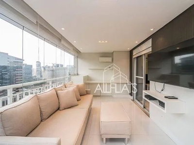 Apartamento com 1 dormitório para alugar, 54 m² por R$ 12.500,00/mês - Itaim Bibi - São Pa