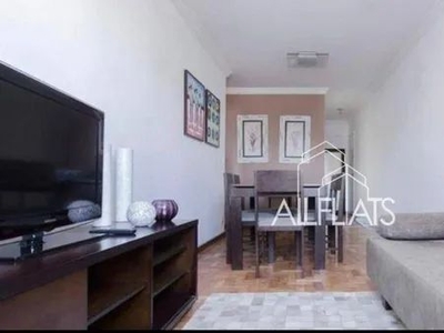 Apartamento com 1 dormitório para alugar, 55 m² por R$ 3.500/mês na Bela Vista - São Paulo