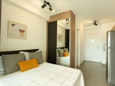 Apartamento com 1 Quarto para alugar, 26m² - Brooklin