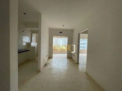 Apartamento com 2 dormitórios à venda, 61 m² por R$ 405.000,00 - Aviação - Praia Grande/SP