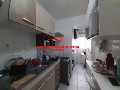 Apartamento com 2 dormitórios para alugar, 47 m² por R$ 2.963,00/mês - Vila Parque Jabaqua