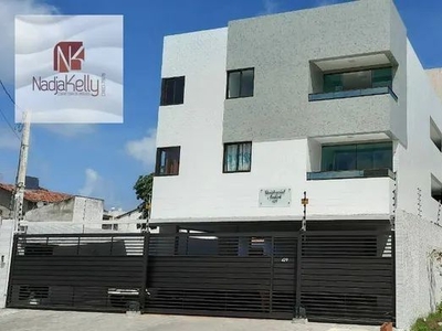 Apartamento com 2 dormitórios para alugar, 60 m² por R$ 2.000,00/mês - Bessa - João Pessoa
