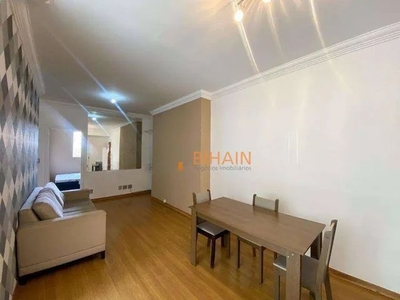 Apartamento com 3 dormitórios para alugar, 80 m² por R$ 3.705,00/mês - Nova Granada - Belo