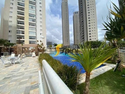 Apartamento com 3 suítes para alugar, 106 m² por R$ 4.651/mês - Jardim das Acácias - Uberl