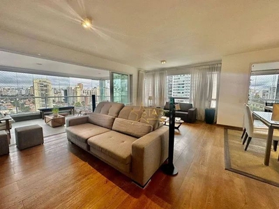 Apartamento para alugar, 225 m² por R$ 22.700,00/mês - Brooklin - São Paulo/SP