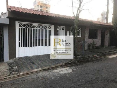 Casa com 3 dormitórios para alugar, 150 m² por R$ 3.556,00/mês - Campestre - Santo André/S