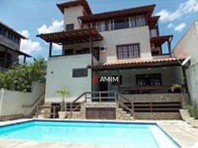 Casa com 5 Quartos à Venda, 513 m² Por R$ 1.600.000 - Piratininga - Niterói/RJ