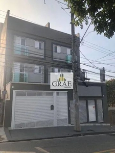 Cobertura com 2 dormitórios à venda, 80 m² por R$ 360.000,00 - Vila Curuçá - Santo André/S