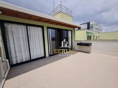 Cobertura com 2 dormitórios para alugar, 133 m² por R$ 4.609,00/mês - Santa Maria - São Ca