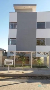 Cobertura com 2 quartos, 114 m² - venda por R$ 380.000 ou aluguel por R$ 1.977/mês - Novo