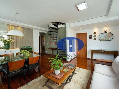 Cobertura com 4 dormitórios à venda, 244 m² por R$ 1.290.000,00 - Anchieta - Belo Horizont