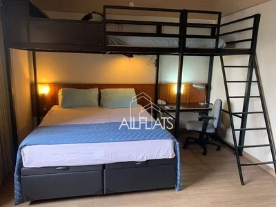 Flat com 1 dormitório, 27 m² - venda por R$ 287.000,00 ou aluguel por R$ 3.500,00/mês - Vi