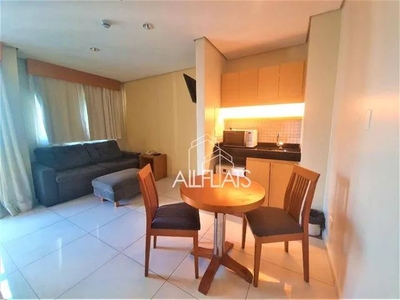 Flat com 1 dormitório para alugar, 32 m² por R$ 3.400/mês em Santana - São Paulo/SP
