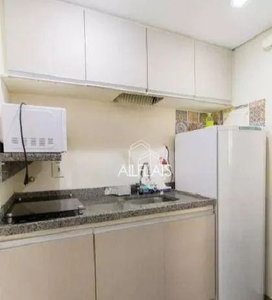 Flat com 1 dormitório para alugar, 37 m² por R$ 4.270 em Moema em São Paulo/SP