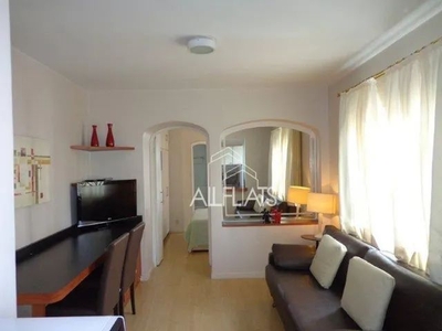 Flat com 1 dormitório para alugar, 42 m² por R$ 4.700/mês no Jardins - São Paulo/SP