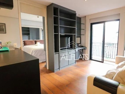 Flat com 1 dormitório para alugar, 42 m² por R$ 9.000/mês no Itaim Bibi - São Paulo/SP