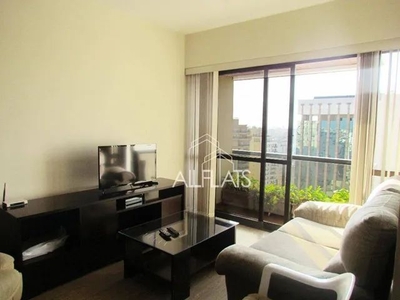 Flat com 2 dormitórios para alugar, 63 m² por R$ 6.000/mês no Jardins - São Paulo/SP