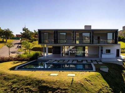 Incrível casa luxuosa a venda em condomínio Fazenda Serra Azul, Itupeva - SP