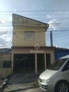 Sobrado com 3 dormitórios para alugar, 100 m² por R$ 1.300,00/mês - Jardim Zaira - Mauá/SP