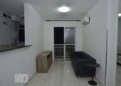 APARTAMENTO no 12º andar mobiliado com 2 dormitórios e 1 garagem