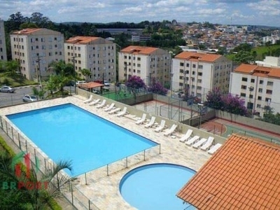 Apartamento, 54 m² - venda por r$ 250.000,00 ou aluguel por r$ 1.863,00/mês - green land - cotia/sp