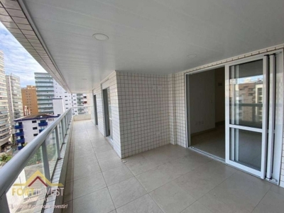 Apartamento à venda, 155 m² por r$ 1.096.598,20 - canto do forte - praia grande/sp