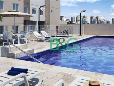 Apartamento à venda, 41 m² por r$ 261.000,00 - parque arariba - são paulo/sp