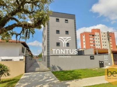 Apartamento com 1 dormitório para alugar, 21 m² por r$ 1.308,29/mês - bacacheri - curitiba/pr