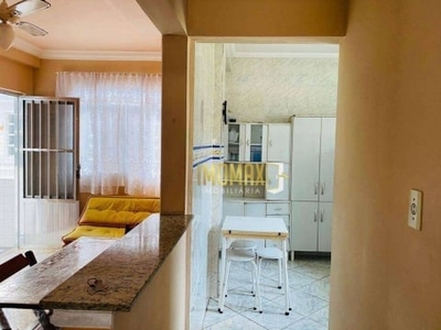Apartamento com 2 dormitórios à venda, 50 m² por r$ 250.000,00 - vila guilhermina - praia grande/sp