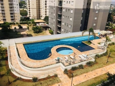 Apartamento com 2 dormitórios à venda, 74 m² por r$ 610.000,00 - mansões santo antônio - campinas/sp