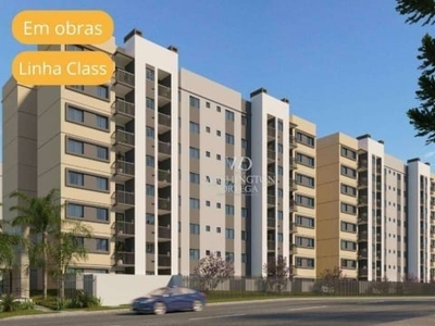 Apartamento com 2 dormitórios à venda por r$ 291.865,00 - aristocrata - são josé dos pinhais/pr