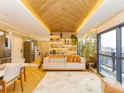 Apartamento com 2 quartos à venda na r. nunes machado, batel, curitiba, 66 m2 por r$ 850.000